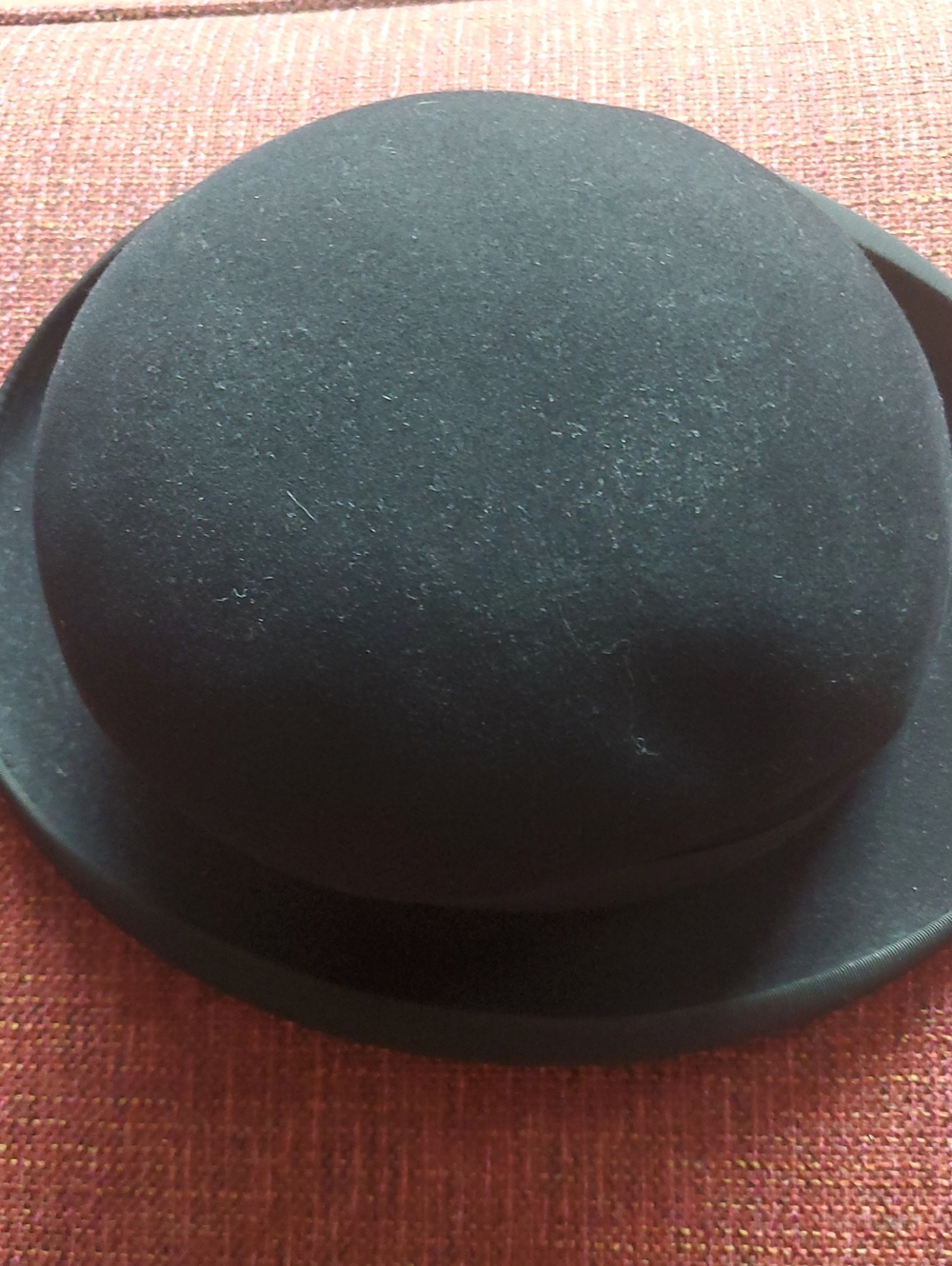 Stetson Black Bowler With Cream Satin-Lined Hat - Picture 12 of 12